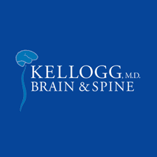 Kellogg Brain Spine Logo blue