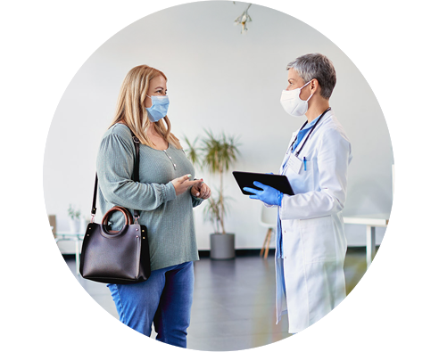 Patient doctor circle